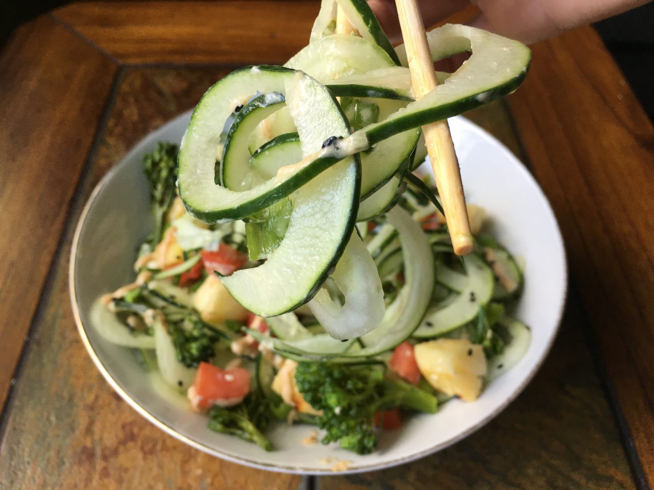 Thai Cucumber Bowl (V/GF) – Bunny's Bite